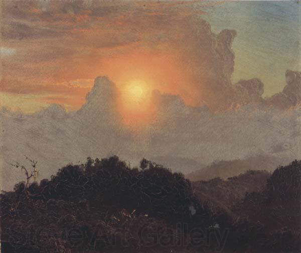 Frederic E.Church Cloudy Skies France oil painting art